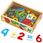 Magnetic Wooden numbers