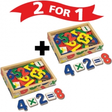 Magnetic Wooden numbers