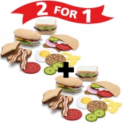 Felt food - 33 pcs - sandwich + 1 FREE