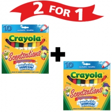 Crayola 10 Scentsations Washable + 1 FREE