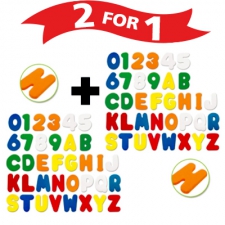Foam-fun letters and numbers 3D+ 1 FREE