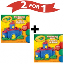 Crayola Modeling Clay - 4 colors+ 1 FREE