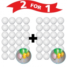 24 small foam balls+ 1 FREE