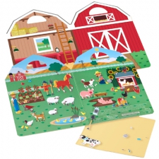 Puffy Stickers - On the farm