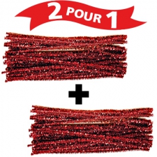 Cure pipes -  Rouge métallique + 1 GRATUIT