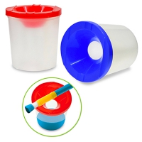 2 X Spill-Proof Paint Cups