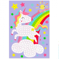 Fun-Foam mosaic- Unicorn