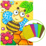 Fun-Foam mosaic-bee
