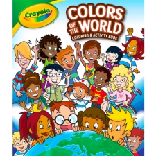 Cahier de coloriage et d'activités - couleurs du monde
