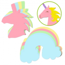 paper unicor-rainbow shape