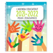 IN FRENCH ONLY - L’agenda educatout 2021-2022 pour l’éducatrice
