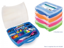 Craft storage box: colors may varie