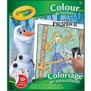 Colour & Sticker Book, Frozen