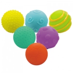 Set of 6 sensory balls