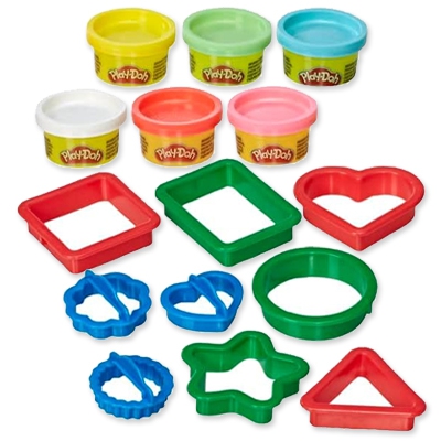 Play-Doh, shapes