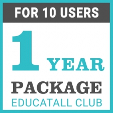 Educatall club Group <br>Access Package for 10 users