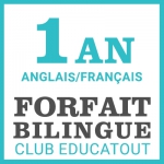 Club educatout forfait thématique Français+Anglais 1 an