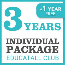 Educatall Club <br>3 years+ 1 FREE YEAR