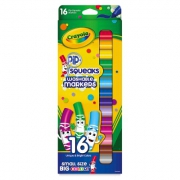 16 Mini marqueurs pip-squeaks crayola<br>Pour les petites mains