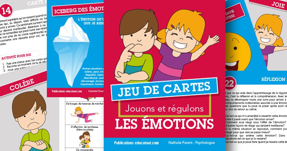 EMOTIO Mon 1er Jeu Des émotions – 32 Cartes De Paires, Apprendre à Reconnaître Et Gérer Ses émotions, Dès 3 Ans