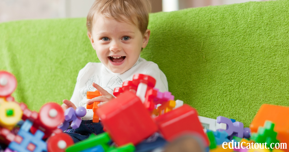 Aide Tibou à ranger les jouets