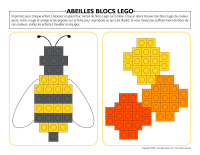 Abeilles blocs-Lego