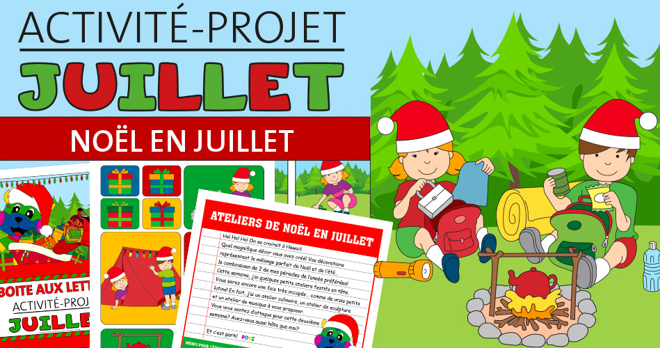 Activité-projetNoël en juillet