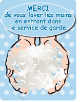 Affiche - Lavez vous les mains Affiche - Lavez vous les mains