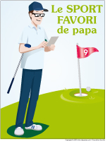Affiche - Le sport favori de papa