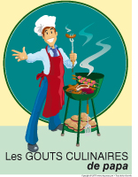 Affiche - Les gouts culinaires de papa