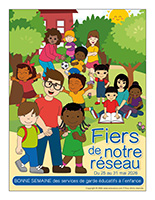 Affiche-Bonne Semaine des services de garde 2026-Fiers de notre reseau