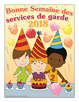 Affiche-Bonne semaine des services de garde 2018