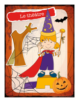 Affiche-Halloween-Ateliers créatifs-Le théâtre