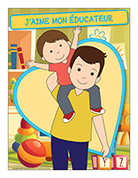 Affiche-J’aime mon éducateur
