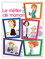 Affiche-Le métier de maman