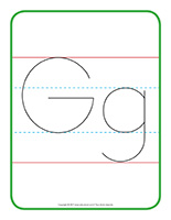 Affiche-Lettre Gg Affiche-Lettre Gg