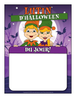 Affiche-Lutin d’Halloween du jour