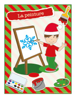 Affiche-Noël-Ateliers créatifs-La peinture