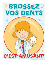 Affiche-Nouvelle brosse a dents-1