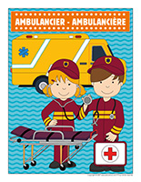 Affiche-ambulancier ambulancière