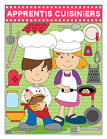 Affiche apprentis cuisiniers