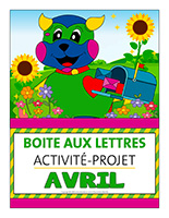 Affiche-boite aux lettres-Activité-projet-avril