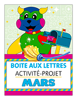 Affiche-boite aux lettres-Activité-projet-mars