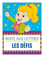 Affiche-boite aux lettres-Les défis