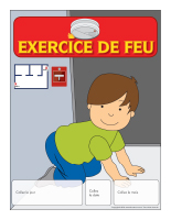 Affiche-exercice de feu