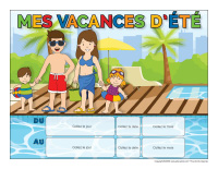 Affiche rappel-Mes vacances d’été 2024