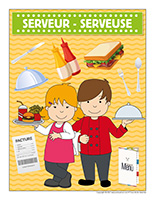 Affiche-serveur-serveuse