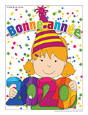 Affiche thématique-Bonne année 2020