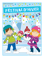 Affiche thématique-Festival d'hiver