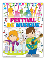 Affiche thématique-Festival de musique